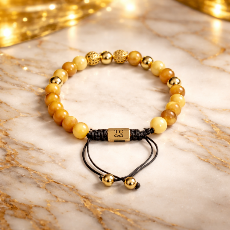 Justerbar Macrame` armbånd